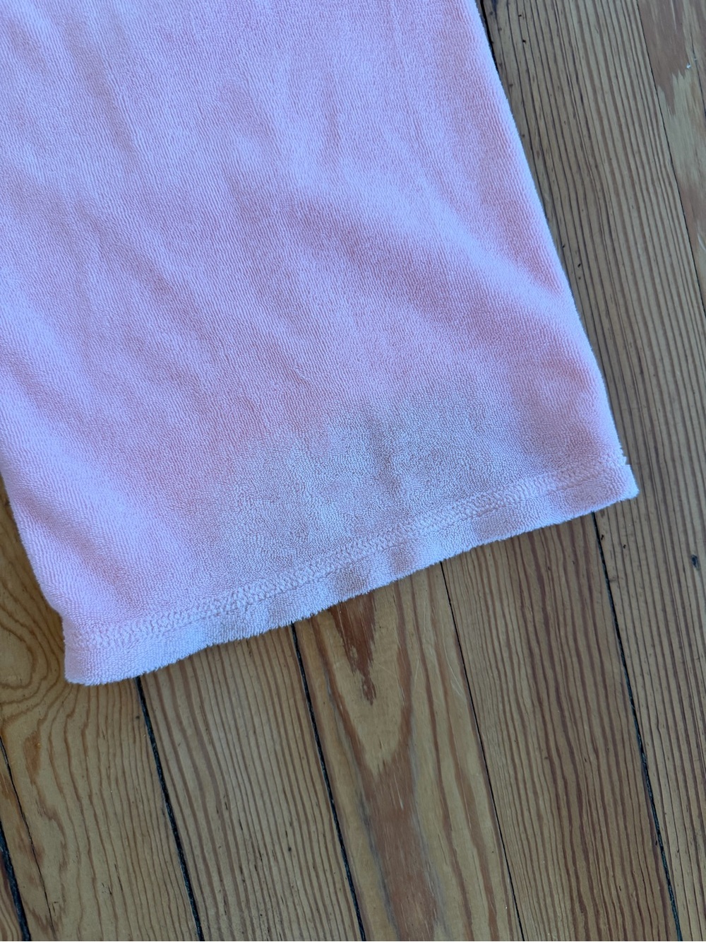 Vintage Juicy Couture Pink Terry Cloth Track Pants Y2K MadeIN USA Petite XS READ - Picture 7 of 7